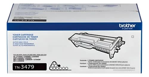 Toner Brother Tn3449 Tn 3449 L5100 L5650 L5600 L6200 L6400 Negro
