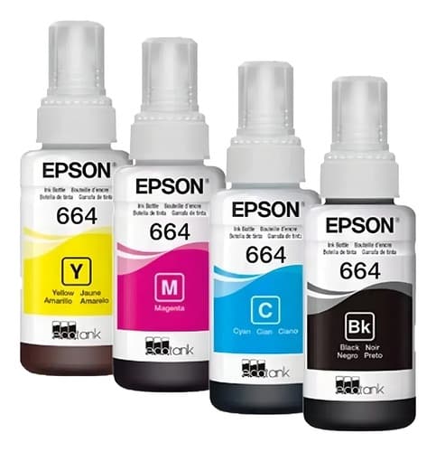 Tinta Epson L210 L220 L355 L365 L375 L395 L380 X4 Amarillo