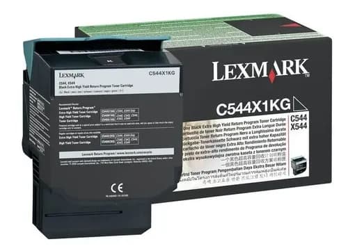 Toner Lexmark C544x1kg Negro