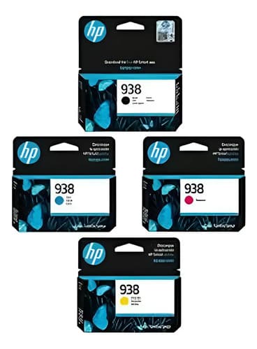 Combo Hp Cartucho 938 Original 9110 9120 9130 9720 9730
