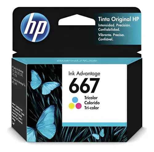 Cartucho Hp 667 Color 1275 2775 2778 2779 2336 4175 6075 Si
